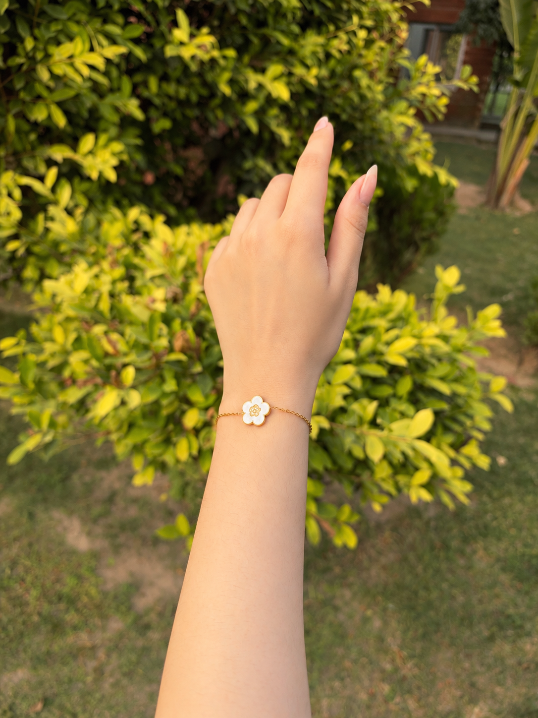 Floral Pearl - Stainless Steel