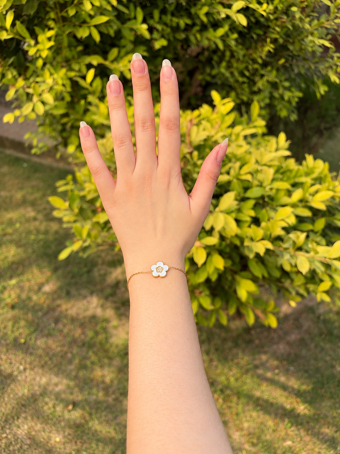 Floral Pearl - Stainless Steel