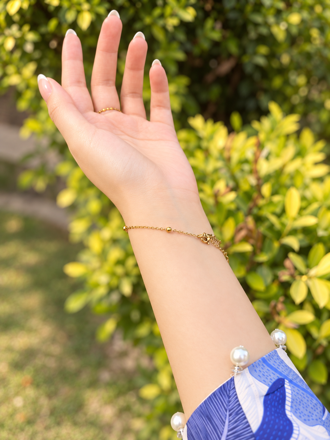 Serene Hand Chain - Stainless Steel