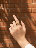 Harvest Glow Ring - Stainless Steel