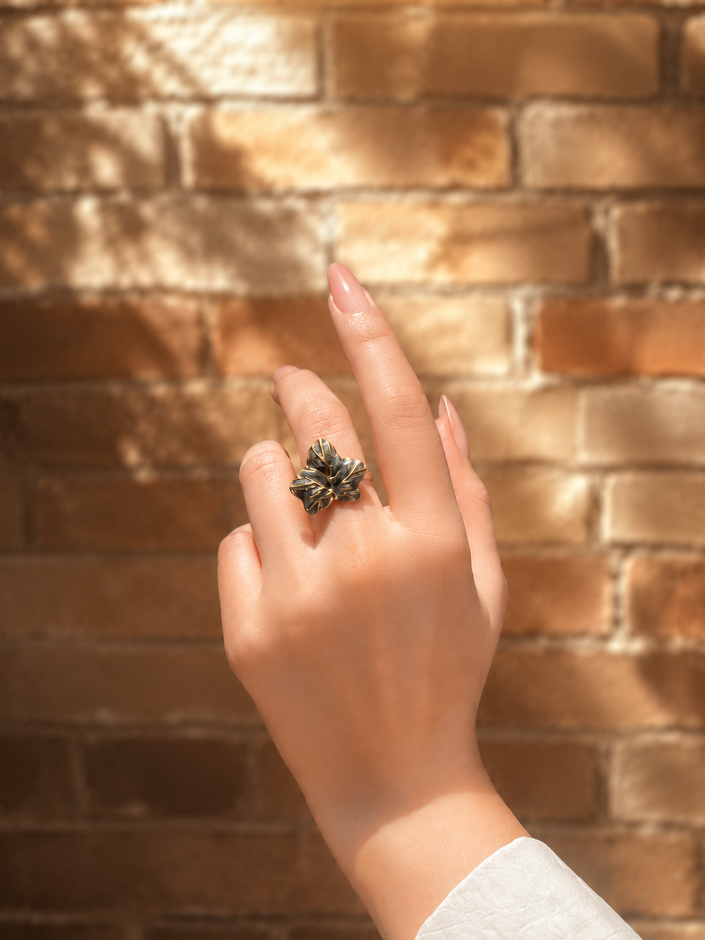 Imperial Ivy Ring - Stainless Steel