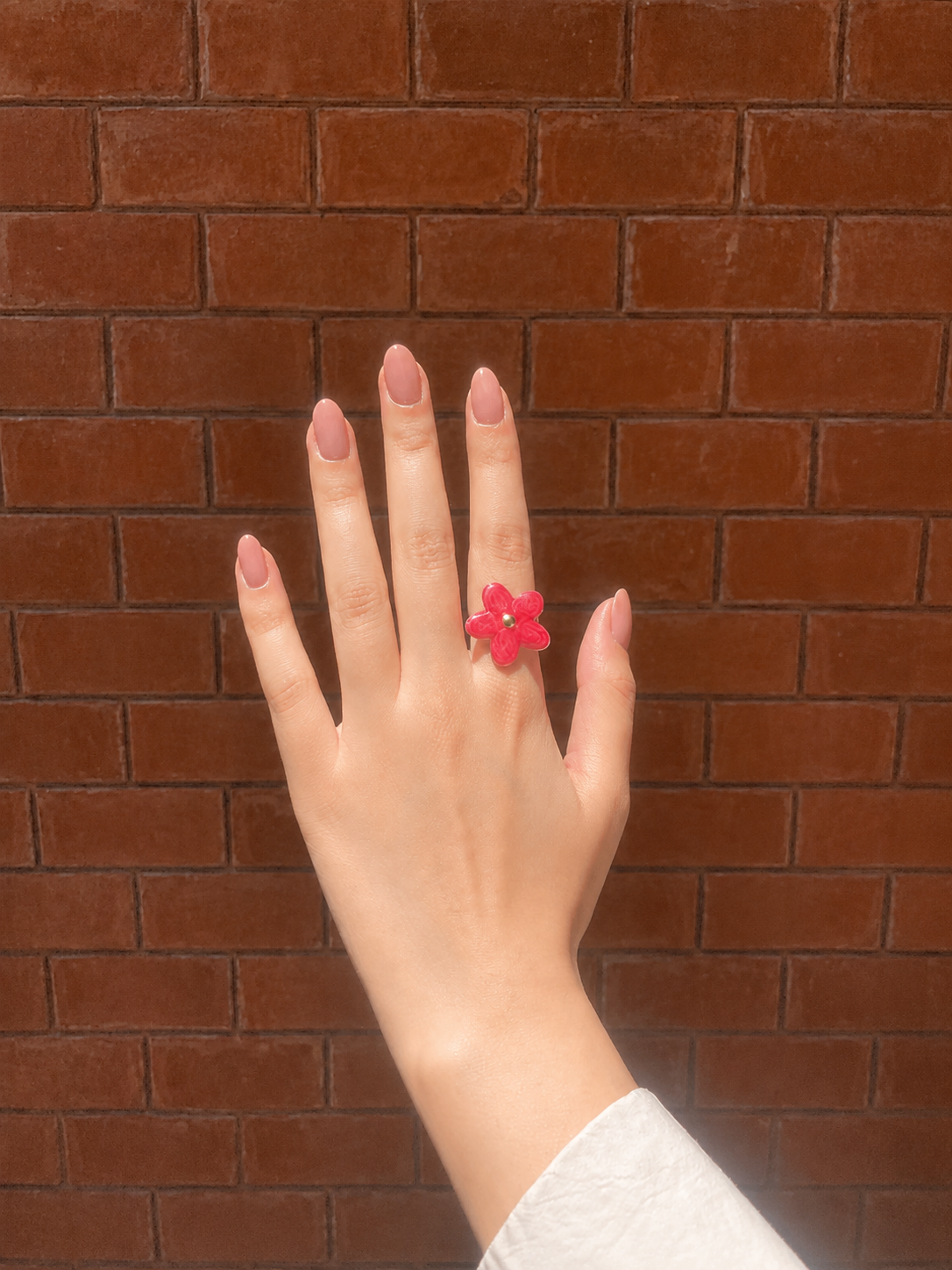 Flora Pop Ring - Stainless Steel