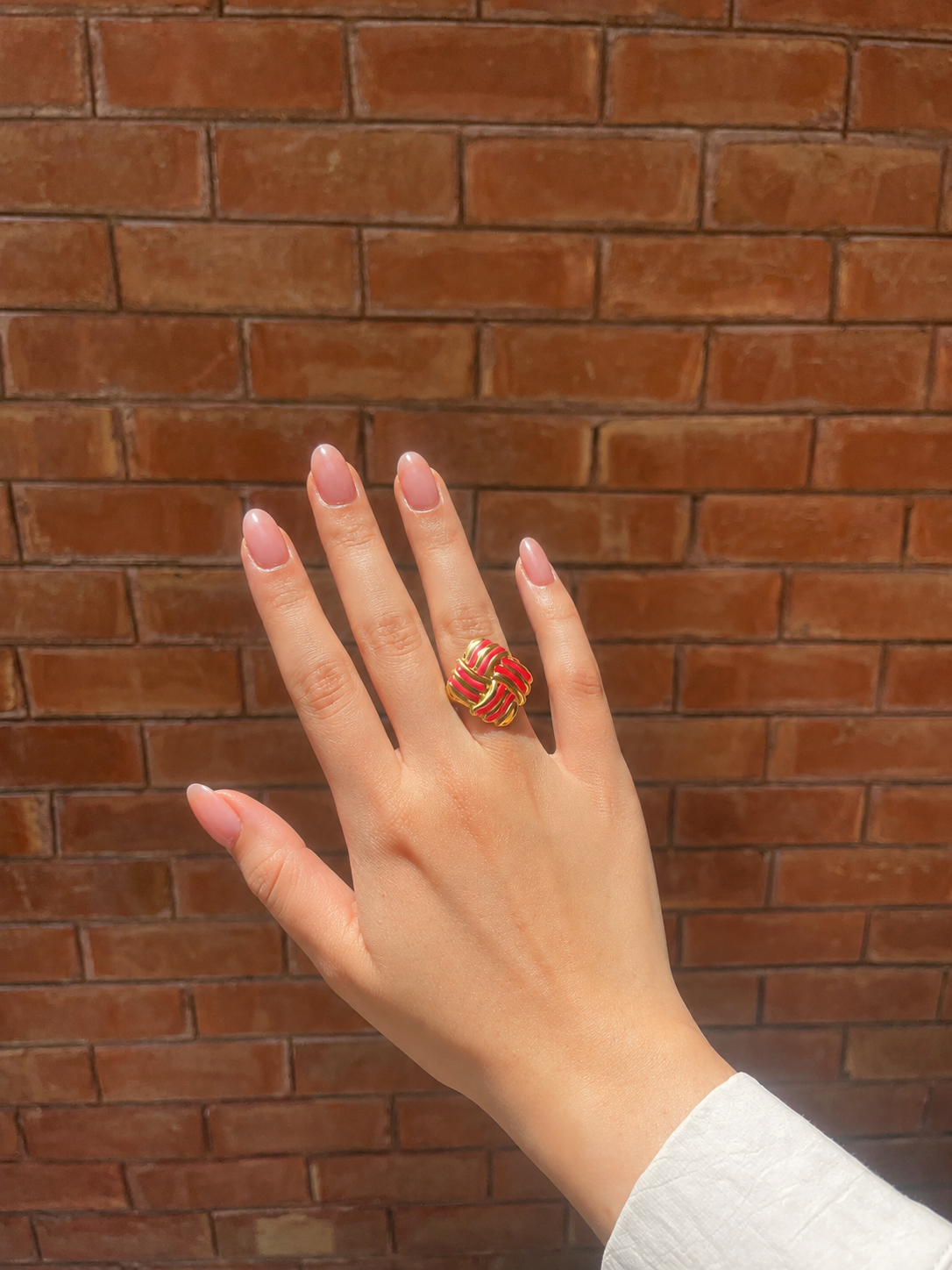 Candy twist Ring - Stainless Steel