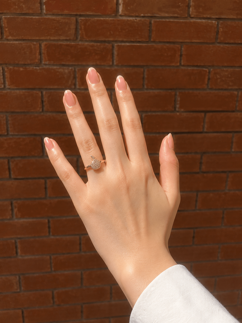 Shell-Inspired Gold Ring