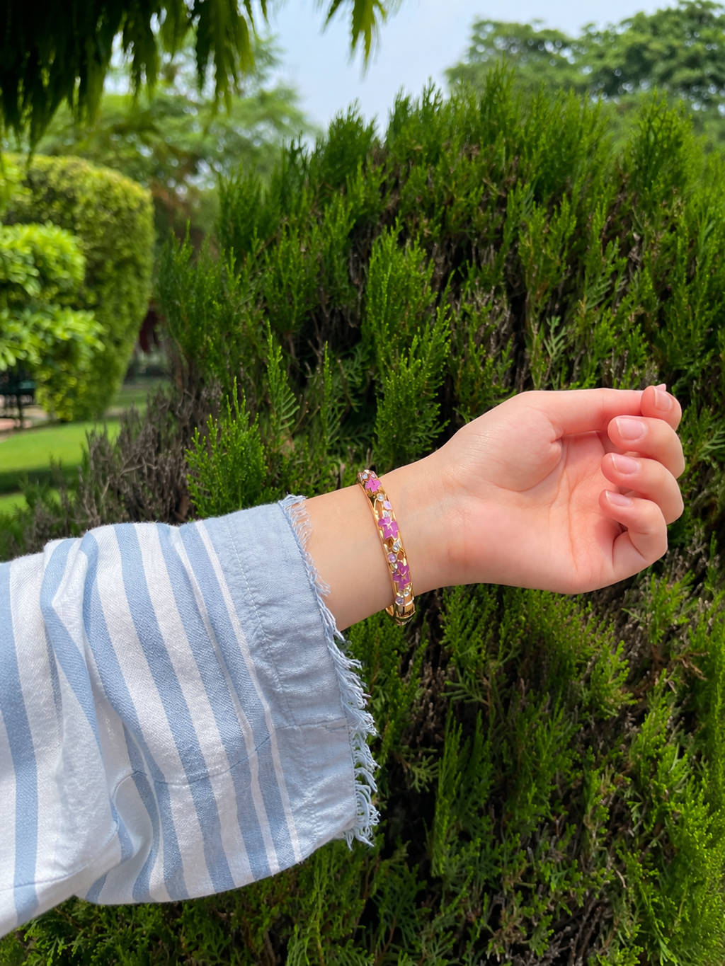 Pink Blossom - Stainless Steel