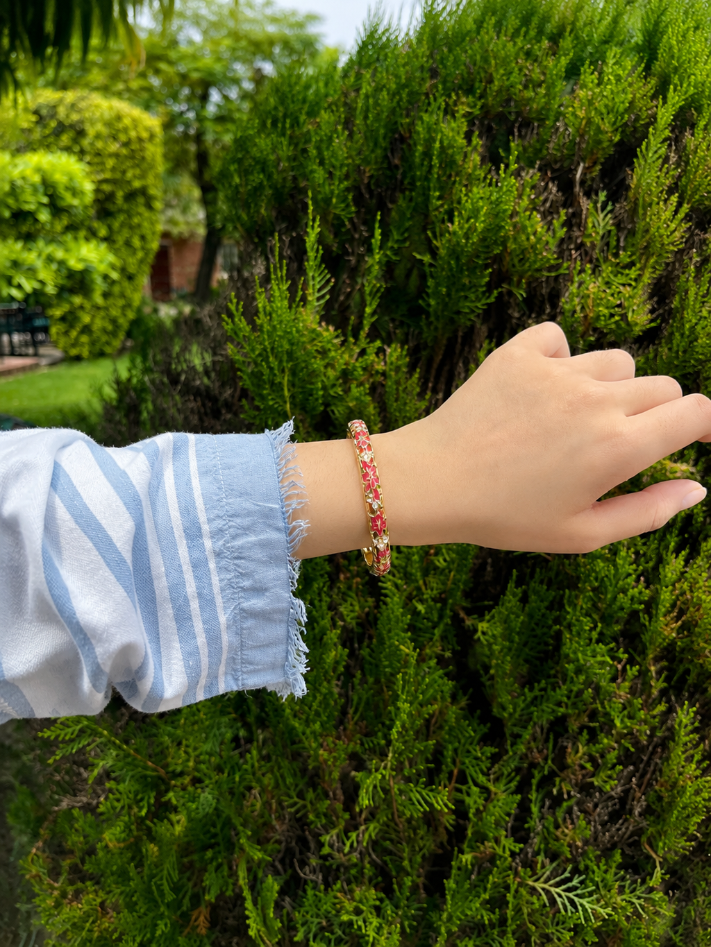 Ruby Blossom - Stainless Steel