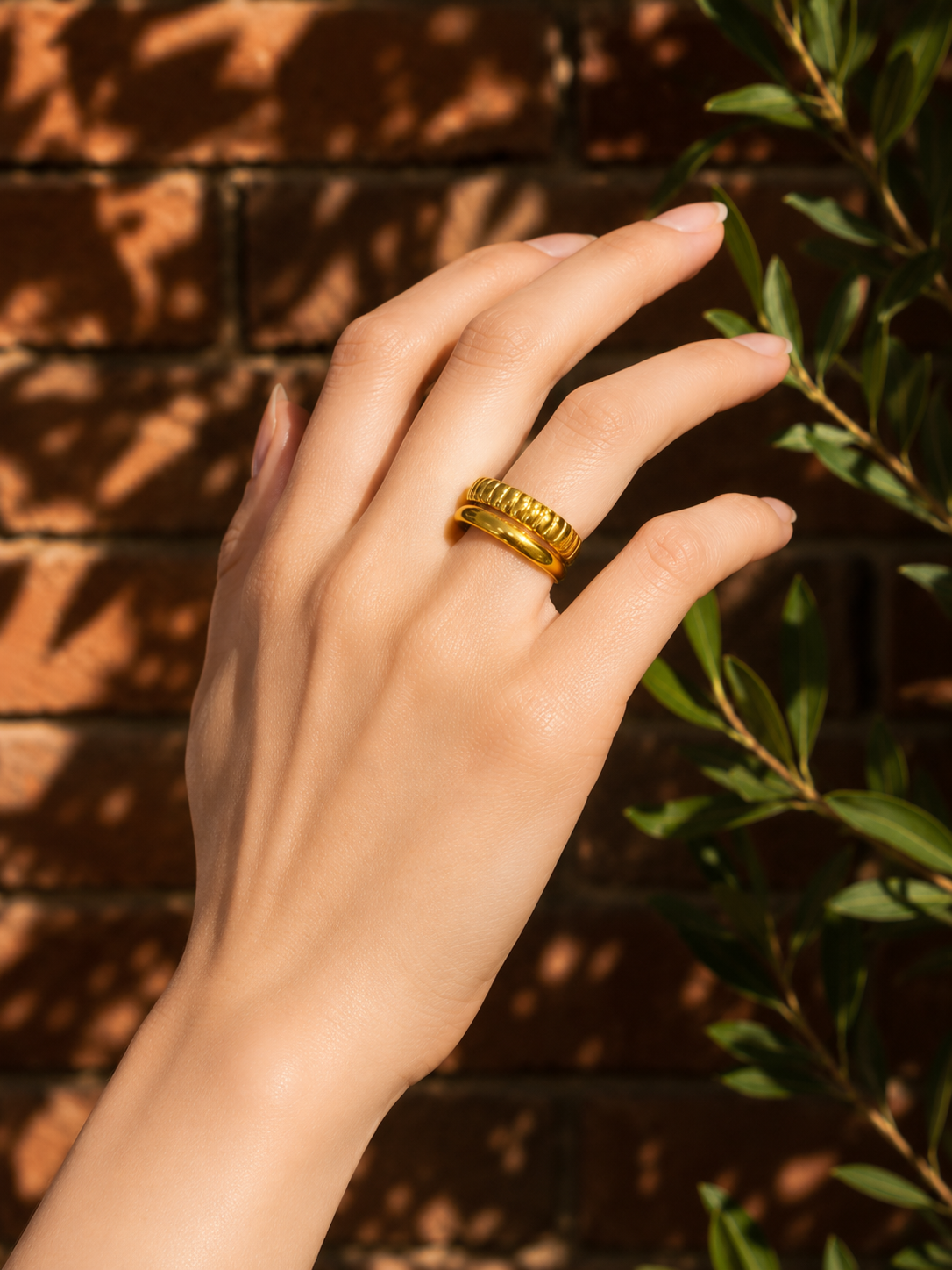 Divide & Rule Band Ring - Stainless Steel