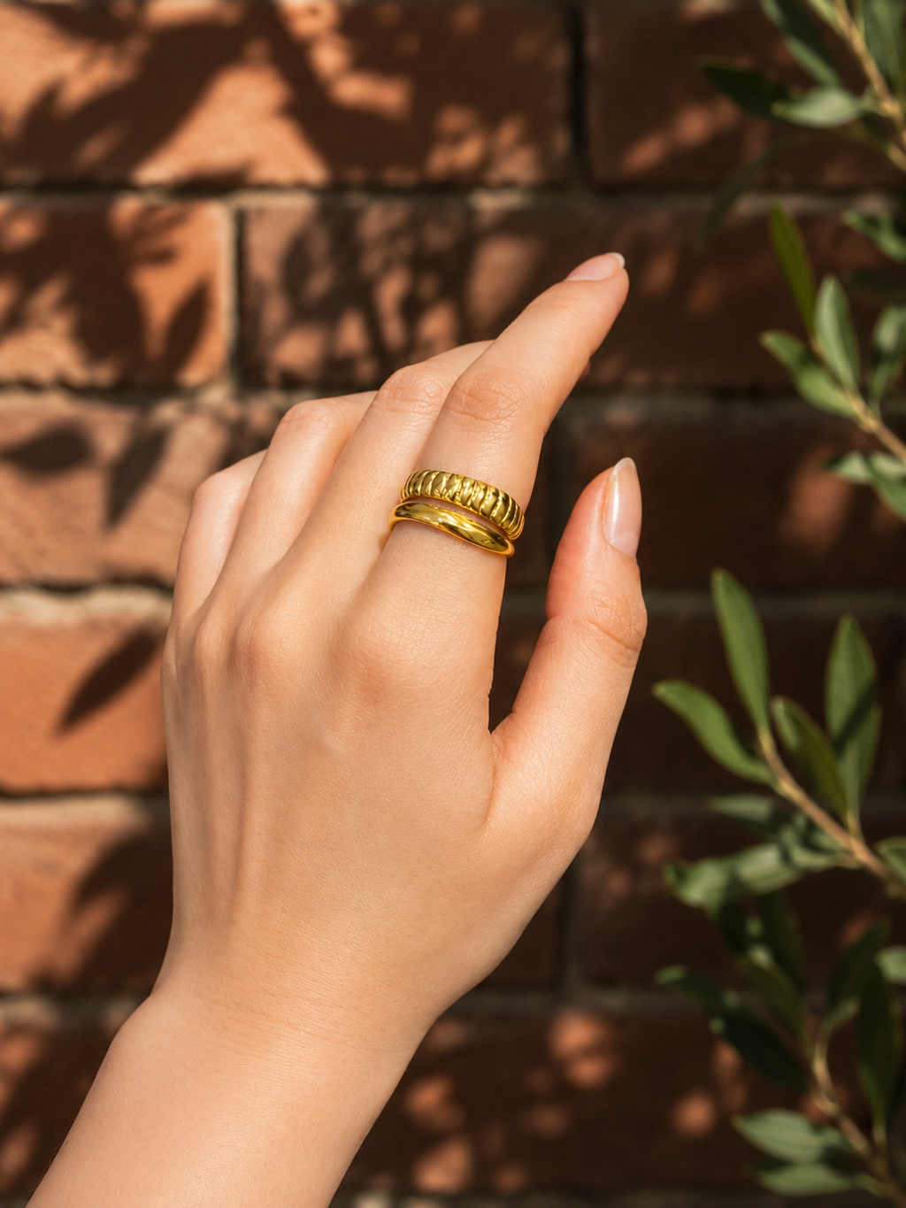 Divide & Rule Band Ring - Stainless Steel