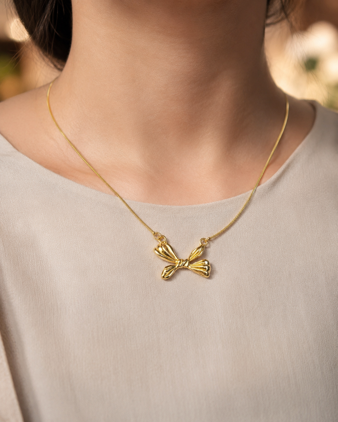 Golden Bow - Stainless Steel