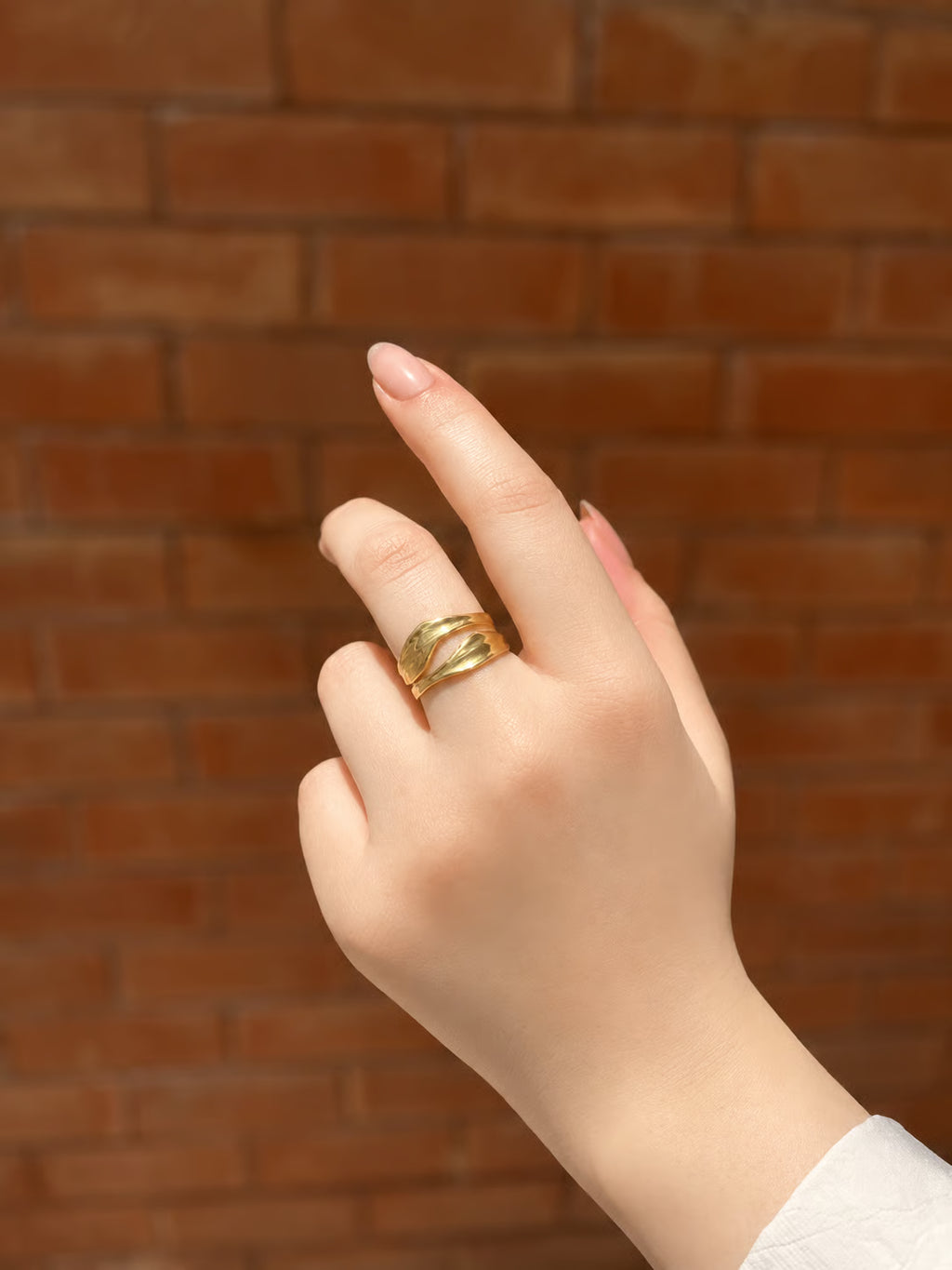 Twin Flame Ring - Stainless Steel